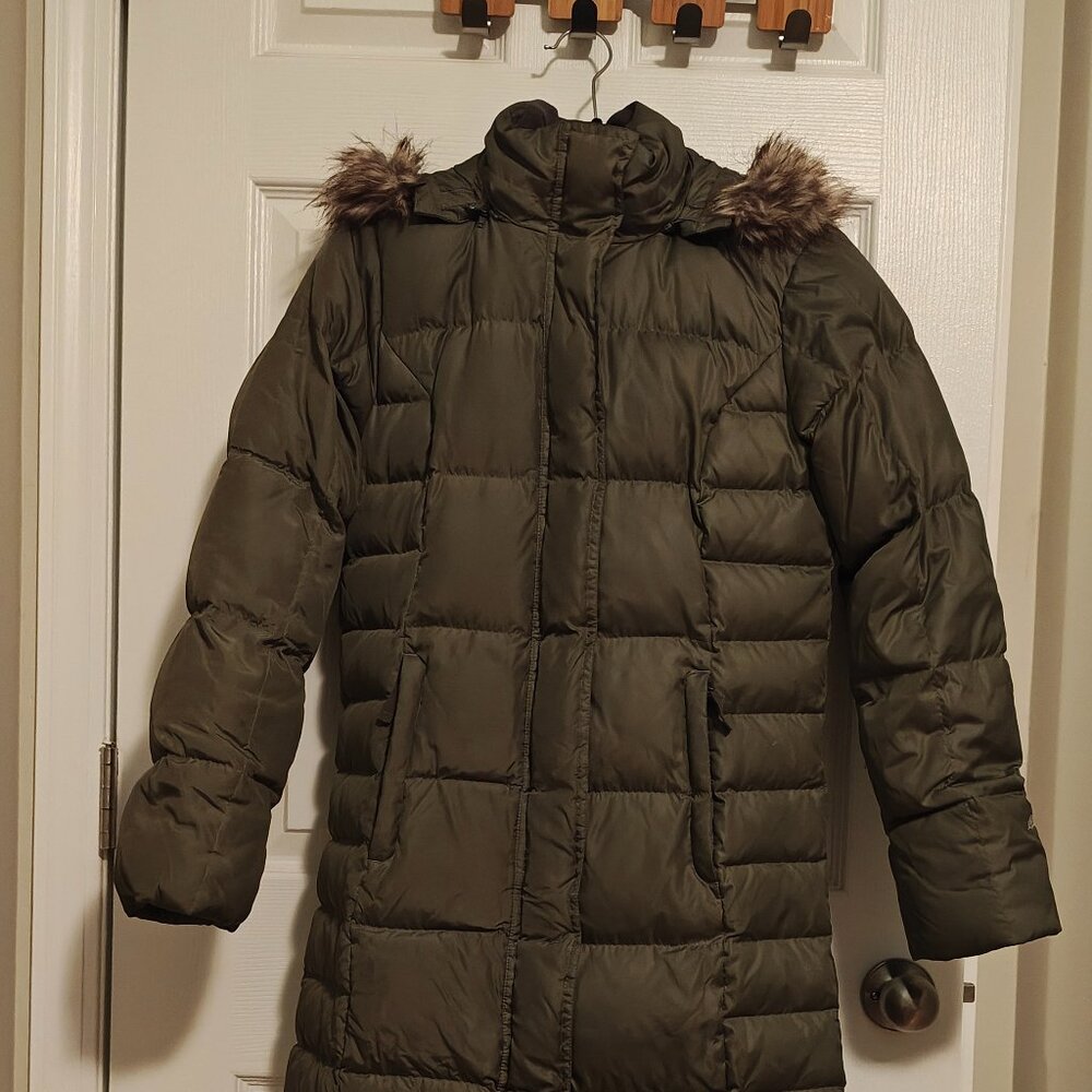 Long Eddie Bauer XS Featherdown Winter Jacket